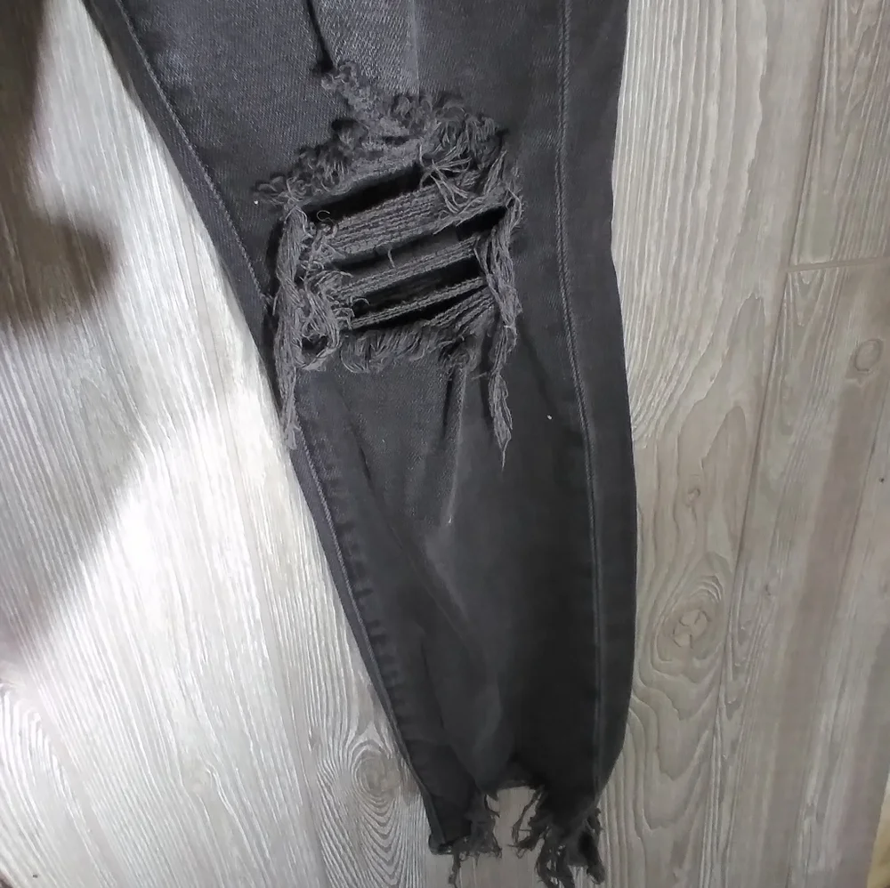 L'Agence black distressed denim  jeans - Picture 8 of 10